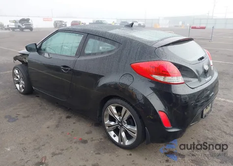 2012 Hyundai Veloster Base W/Black z USA, uszkodzony, nr VIN KMHTC6AD3CU029431